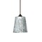 Besa Lighting Nico 4 Cord Pendant, Stone Silver Foil, Bronze Finish, 1x50W Halogen 1XT-5125SF-BR - alternate 1
